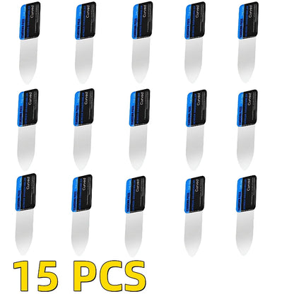 1-5Pcs Mobile Phone Curved LCD Screen Spudger Opening Pry Card Tools Ultra Thin Flexible Mobile Phone Disassemble Steel Metal