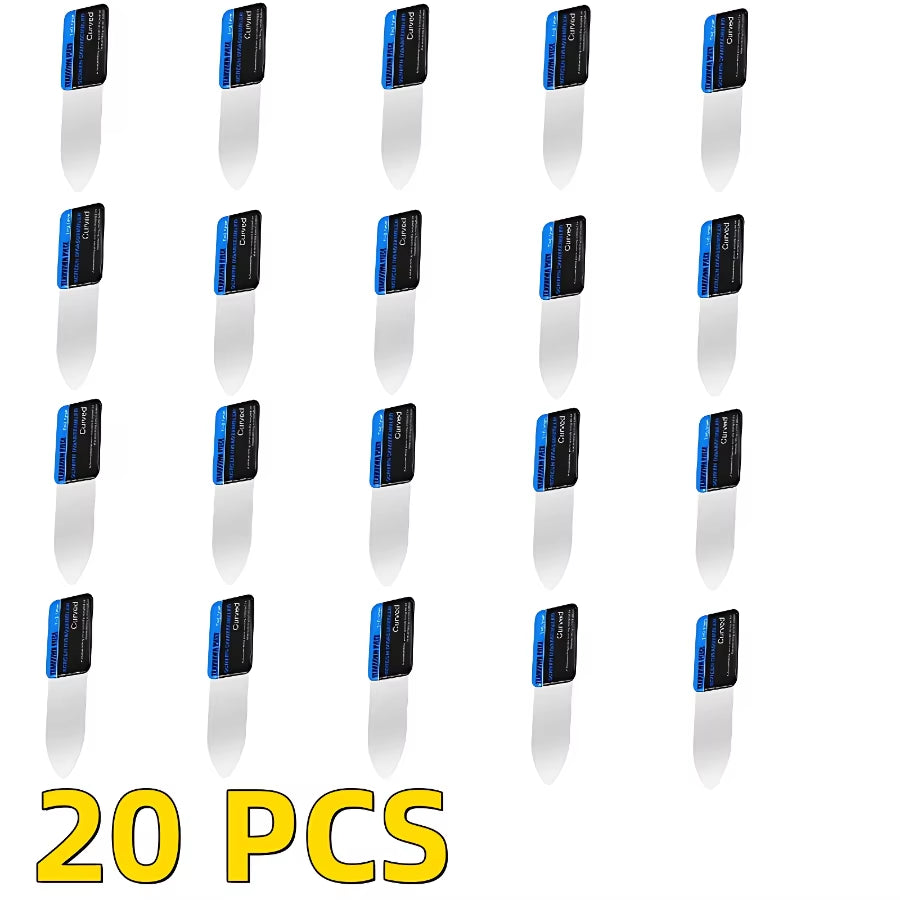1-5Pcs Mobile Phone Curved LCD Screen Spudger Opening Pry Card Tools Ultra Thin Flexible Mobile Phone Disassemble Steel Metal